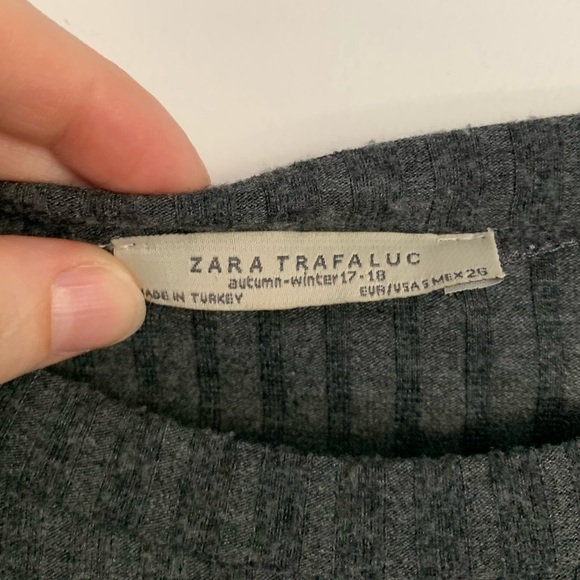 Grey T-Shirt Dress - Picture 2 of 3